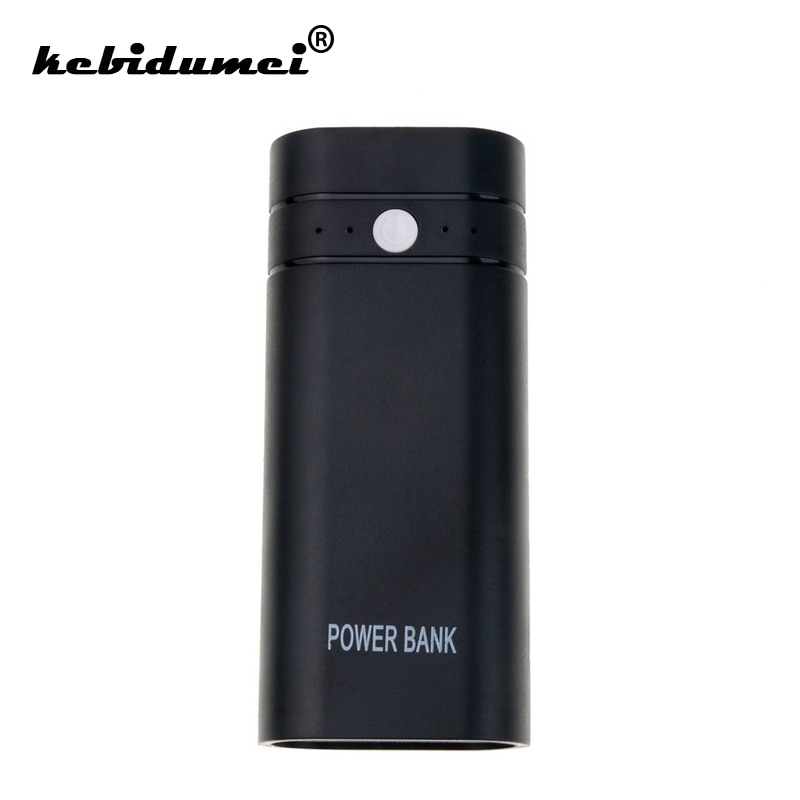 2X18650 USB Power Bank Acculader Case DIY Doos telefoon powerbank Voor iPhone draagbare opladen Externe batterij
