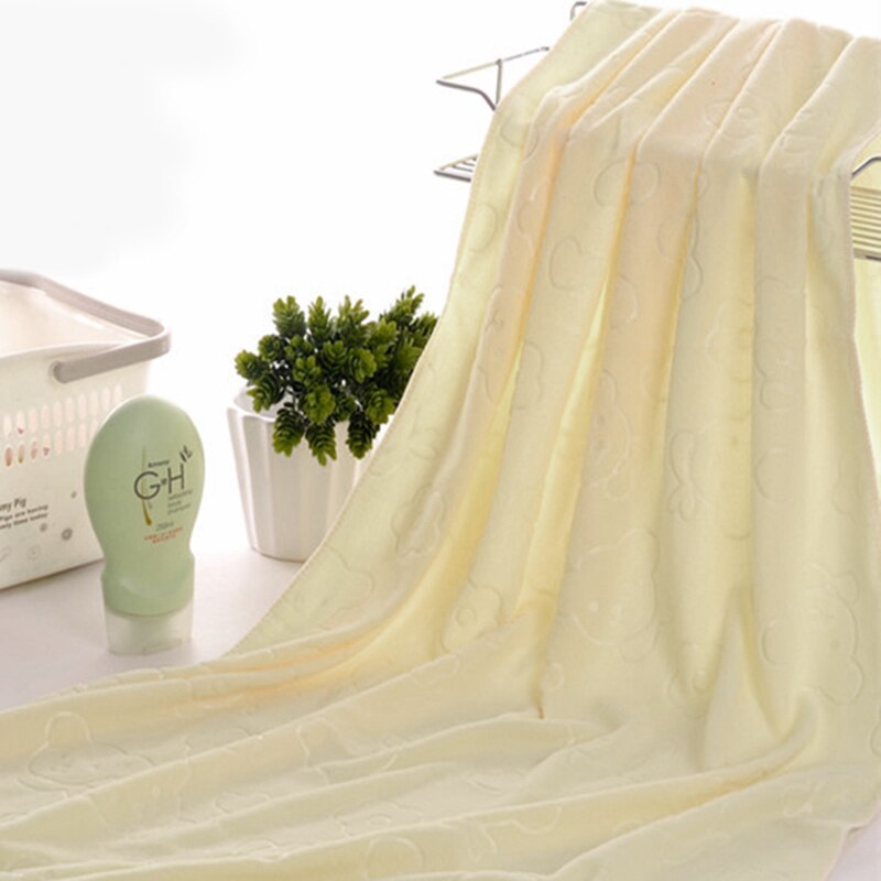 Pet Bath Towel - 140x70cm - Extra Large Microfiber - Highly Absorbent - For Dogs - Golden Retriever, Teddy