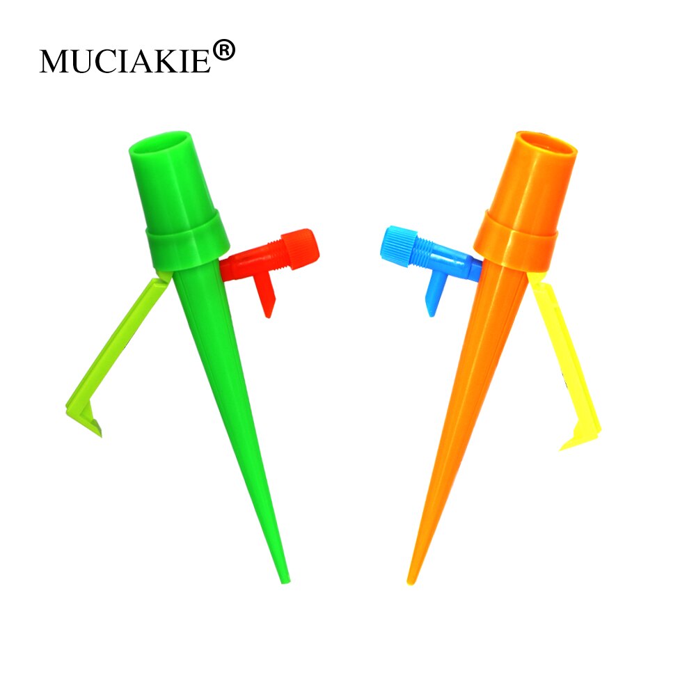 12PCS Automatic Plant Self Watering Spikes System with Slow Release Control Devices With Anti-tilt Anti-down Bracket Suitable