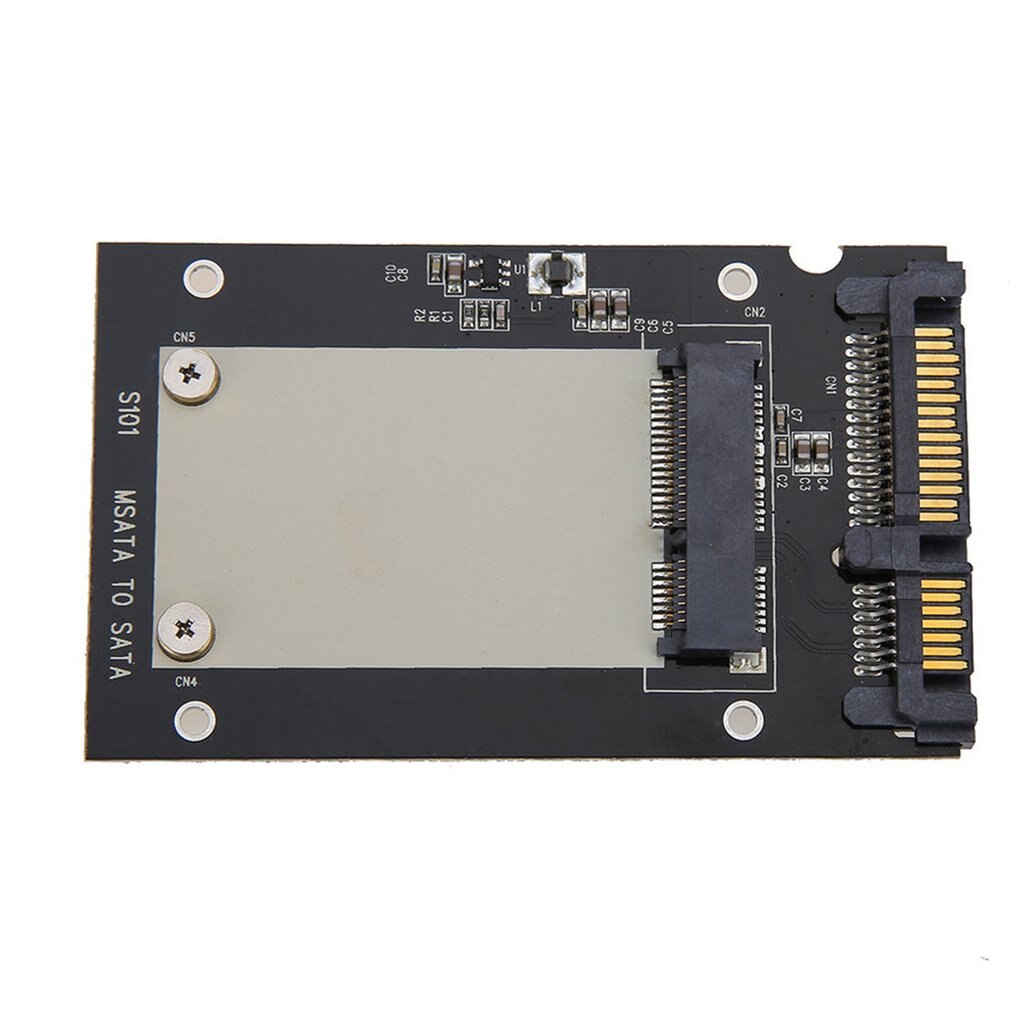 SATA Drive Convertor Adapter MSATA SSD to 2.5\" Card Plug and Play 50mm X 30mm for Windows2000/xp/7/8/10 for Vista Linux Mac