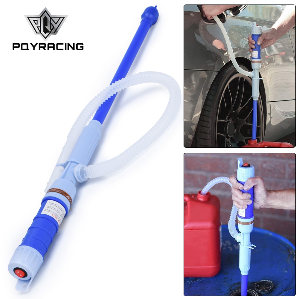 Multi-use Liquid Fuel Transfer Siphon Pump 1.5GPM High Flow Gasoline Diesel 2D Battery Power Operated Handheld Automatic