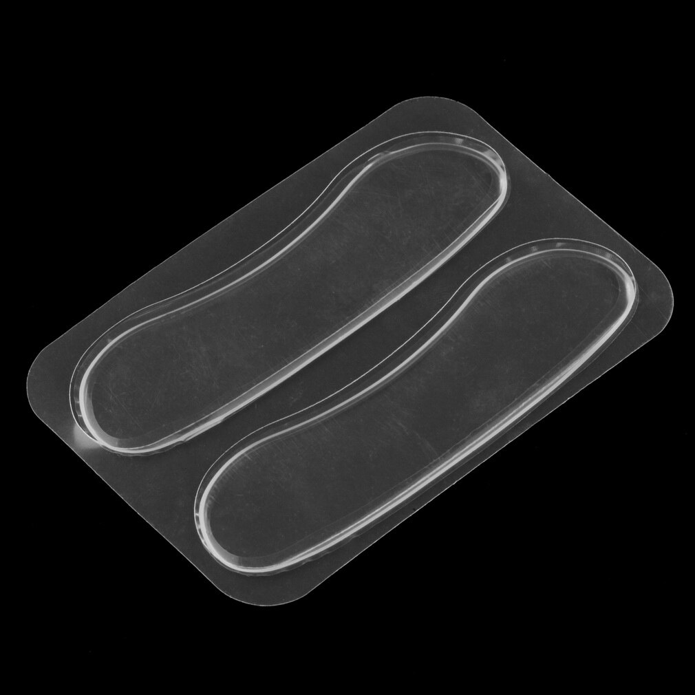 1Pair Silicone Gel Heel Cushion protector Foot feet Care Shoe Insert Pad Insole Foot Care Tool