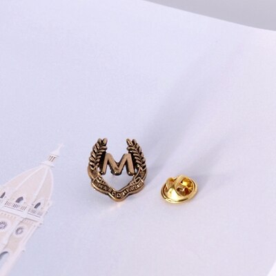 Vintage metalen insecten broche speld bij/bloem/vliegtuig/kerst hert broches voor dames kleding heren pakken sieraden maken benodigdheden: F