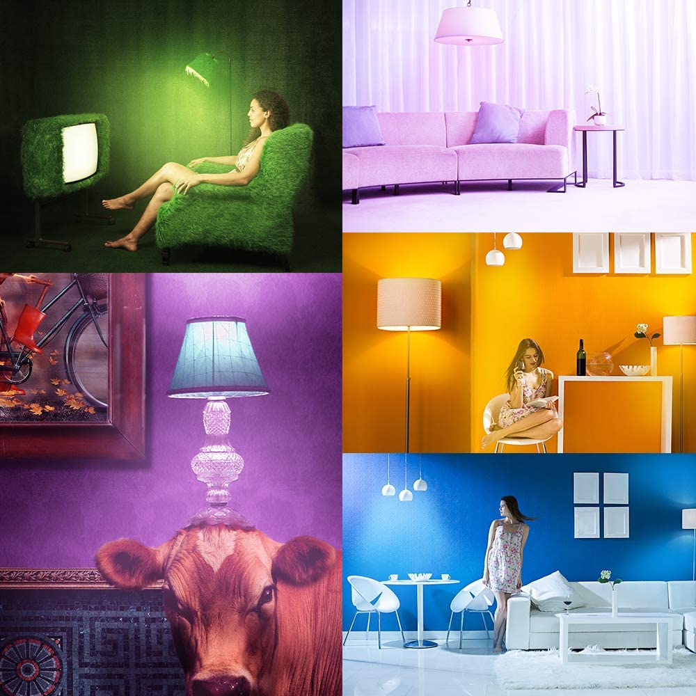 B22 E27 WiFi Smart Led Light Bulb for Chandeliers RGB Dimmable Lamp Control by IR Remote or APP without Wire 220V Lighting