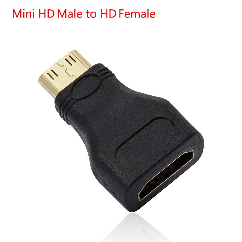 4 typer hdmi kabelstik adapter m / ff / f mini micro hdmi han til hdmi kvindelige hdmi konvertere til 1080p hdtv adapter extender: Mini mand til kvinde