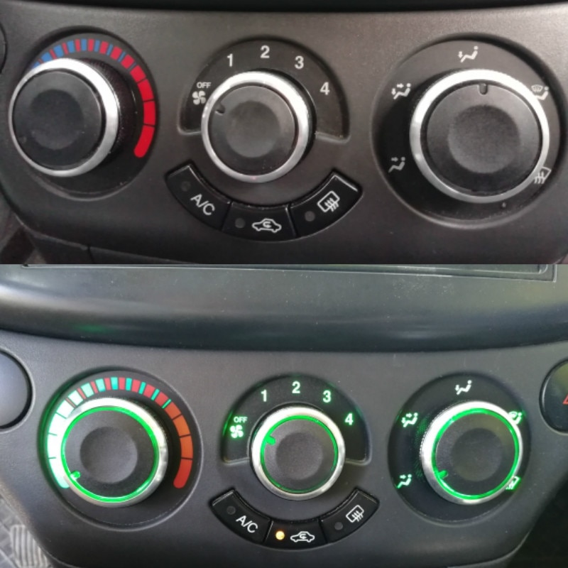 AC calentador de clima perilla de Control Panel de botones de cambio botones para Chevrolet Chevy T250 Aveo Aveo5 Lova 250 Daewoo Gentra