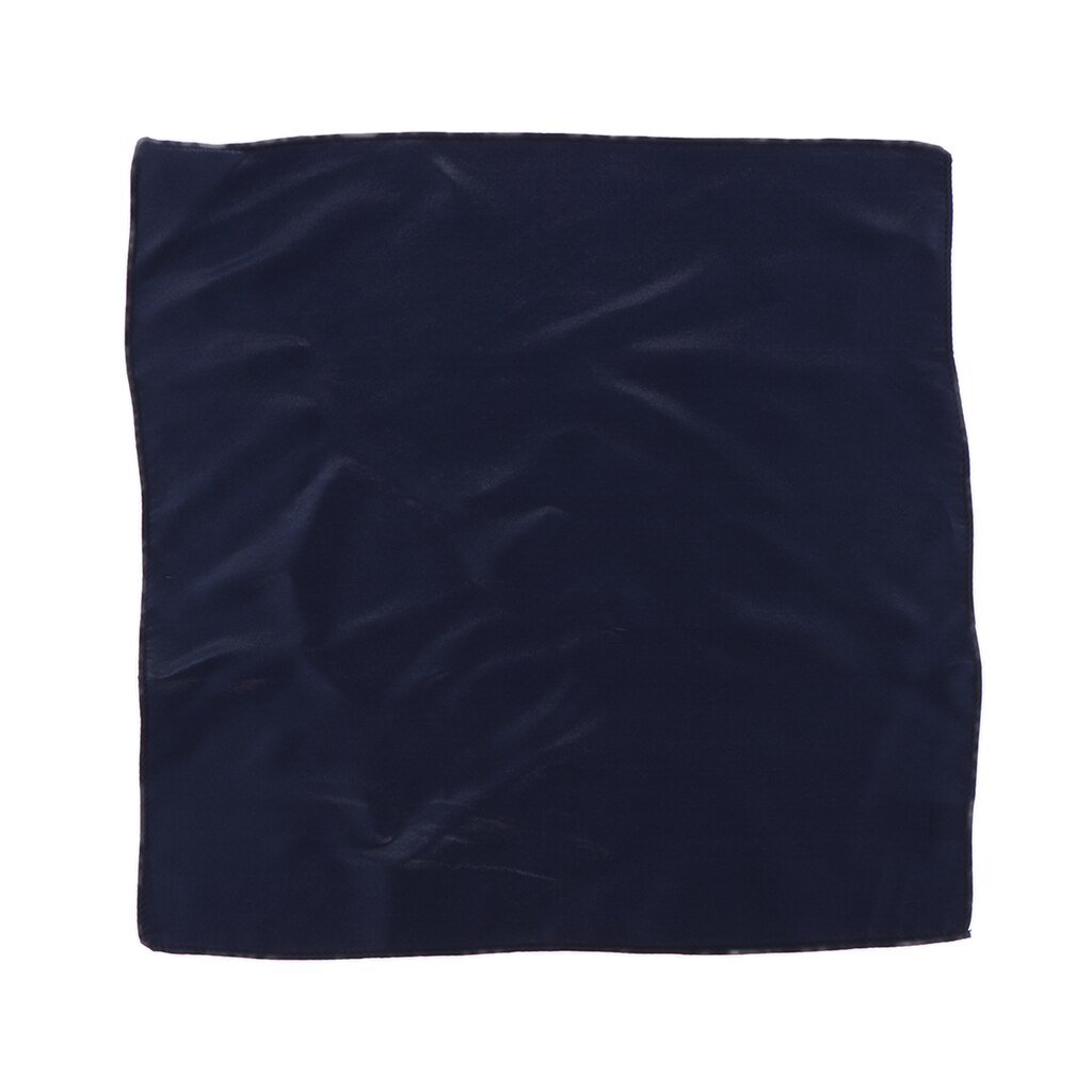 Mouchoir à poches pour hommes | Soie mûre, douce, carré uni, couleurs variées, pour fêtes de soirée d'église de mariage, 100%
