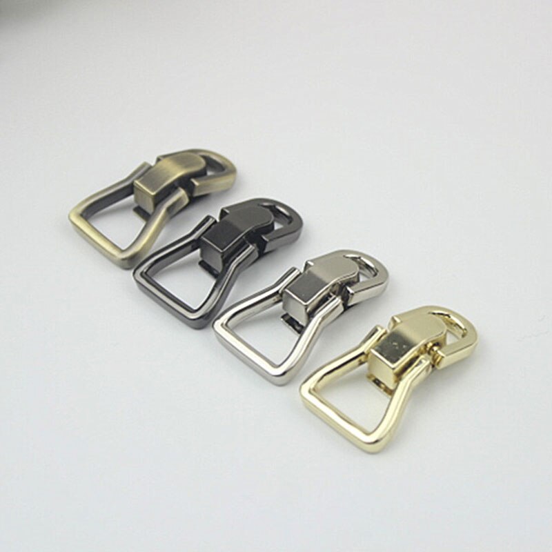 2PCS Bag Double Ear Ring Metal Bag Rivet Studs Button Luggage Bag Buckle Handbag Belt Hanger Leather Craft Hardware Accessories