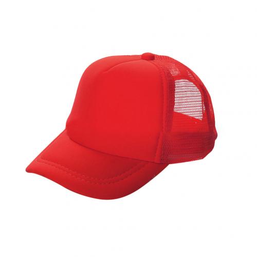 Gorra de béisbol informal de malla Lisa para hombre y mujer, gorro de béisbol con malla lisa, ajustable, Snapback, sombreros para hombres y mujeres, estilo Hip Hop, Unisex, 1 Uds.: Rojo