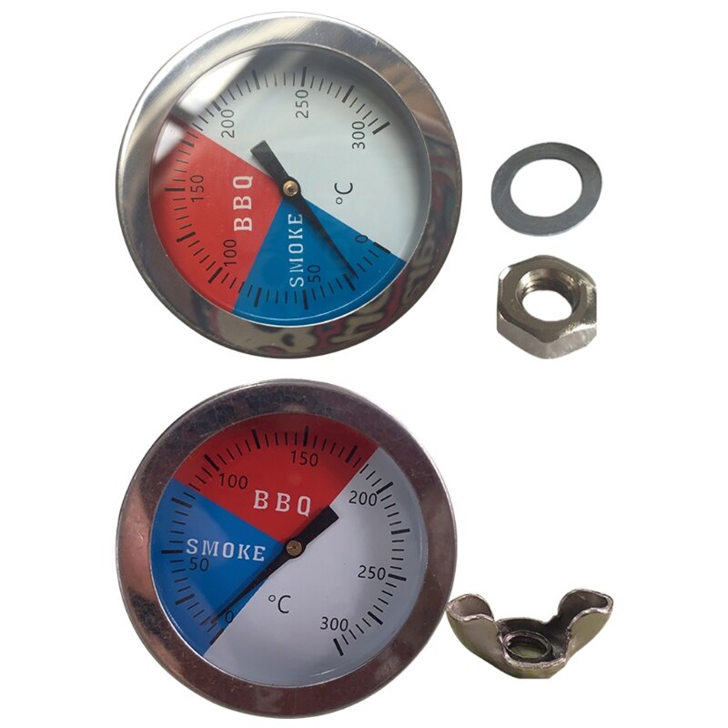 Kitchen Big Dial Oven Thermometer Cooking Temperature Gauge for BBQ Oven Grill Food Meat
