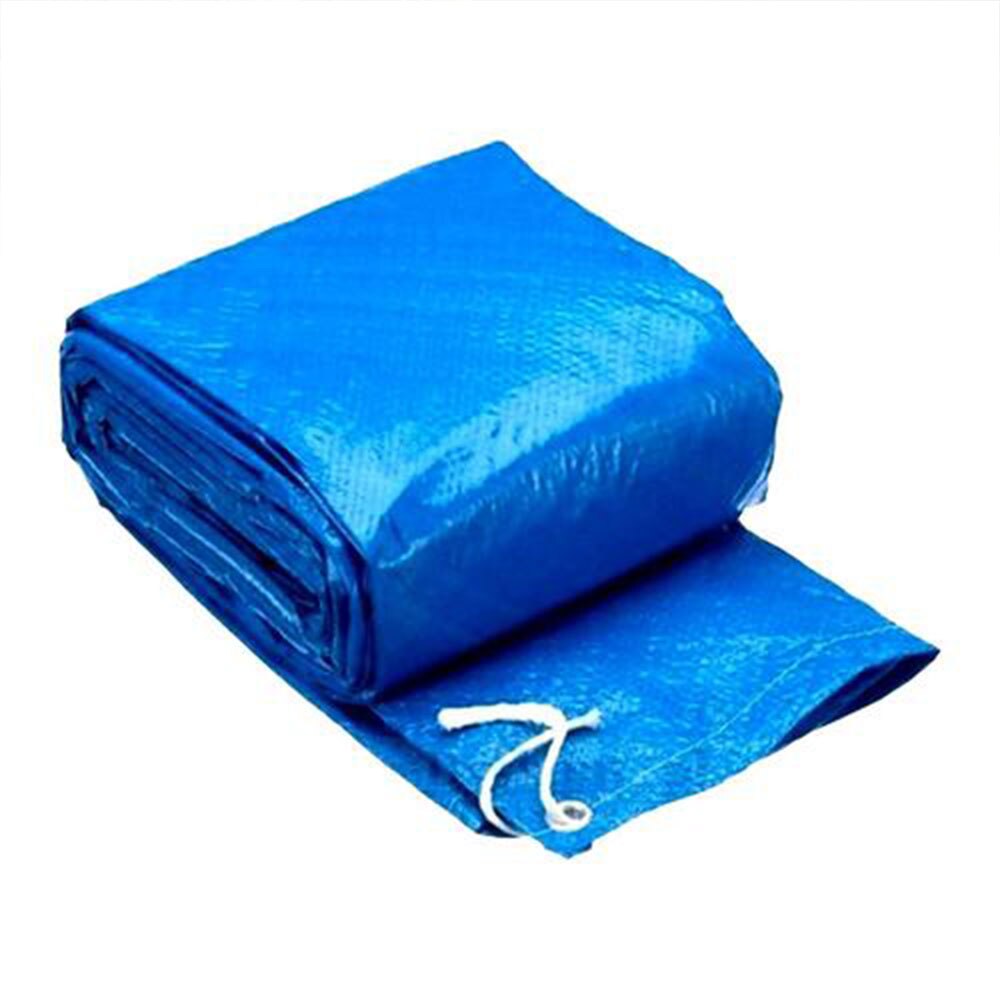 Round Pool Cover Thick Swimming Pool Dust Cover Ground Cloth for Outdoors