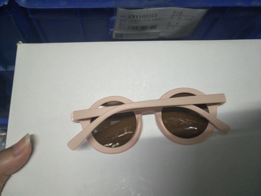 2-6Y Kid Eye occhiali da sole Vintage Girls Cute occhiali da sole Party Eyewear Shades Lovely Children studenti per regalo UV400: Light pink