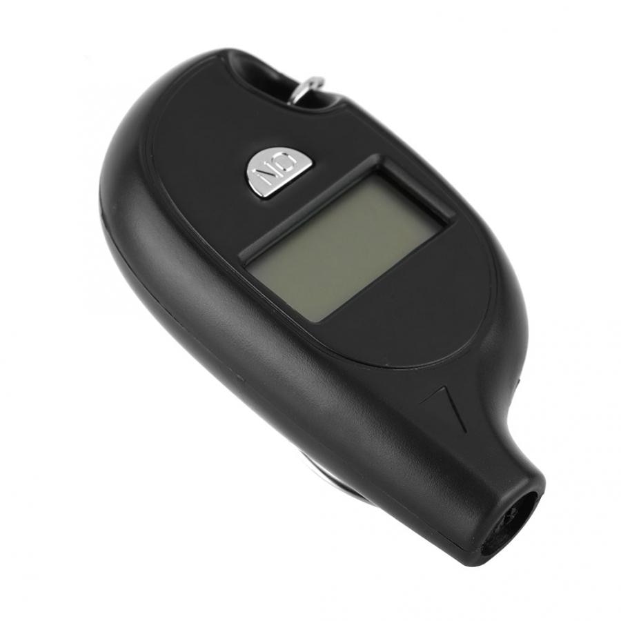 Portátil 3-150psi display lcd digital chaveiro veículo motocicleta pneu de carro roda ar medidor pressão mini testador monitor