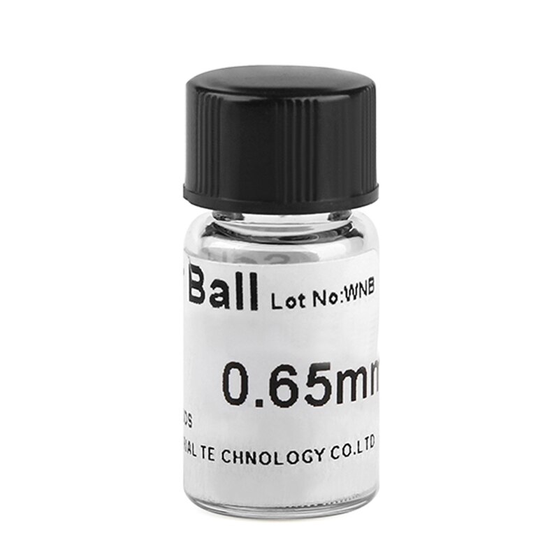 Bga reballing baller 0.2/0.25/0.3/0.35/0.4/0.45/0.5/0.55/0.6/0.65/0.76mm sn63/pb37 loddeball for bga reballing sjablong: 0.65