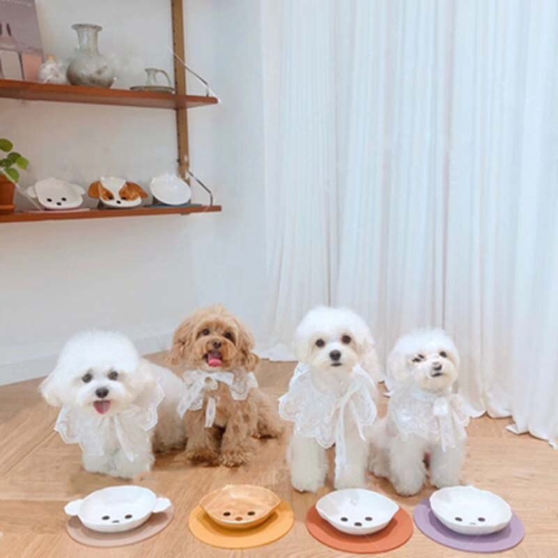 Huisdier Zomer Cooling Sjaal Kat Hond Speeksel Pocket Teddybeer Hond Sjaal Driehoek Sjaal Kant Puppy Speeksel Handdoek Huisdier Accessoires