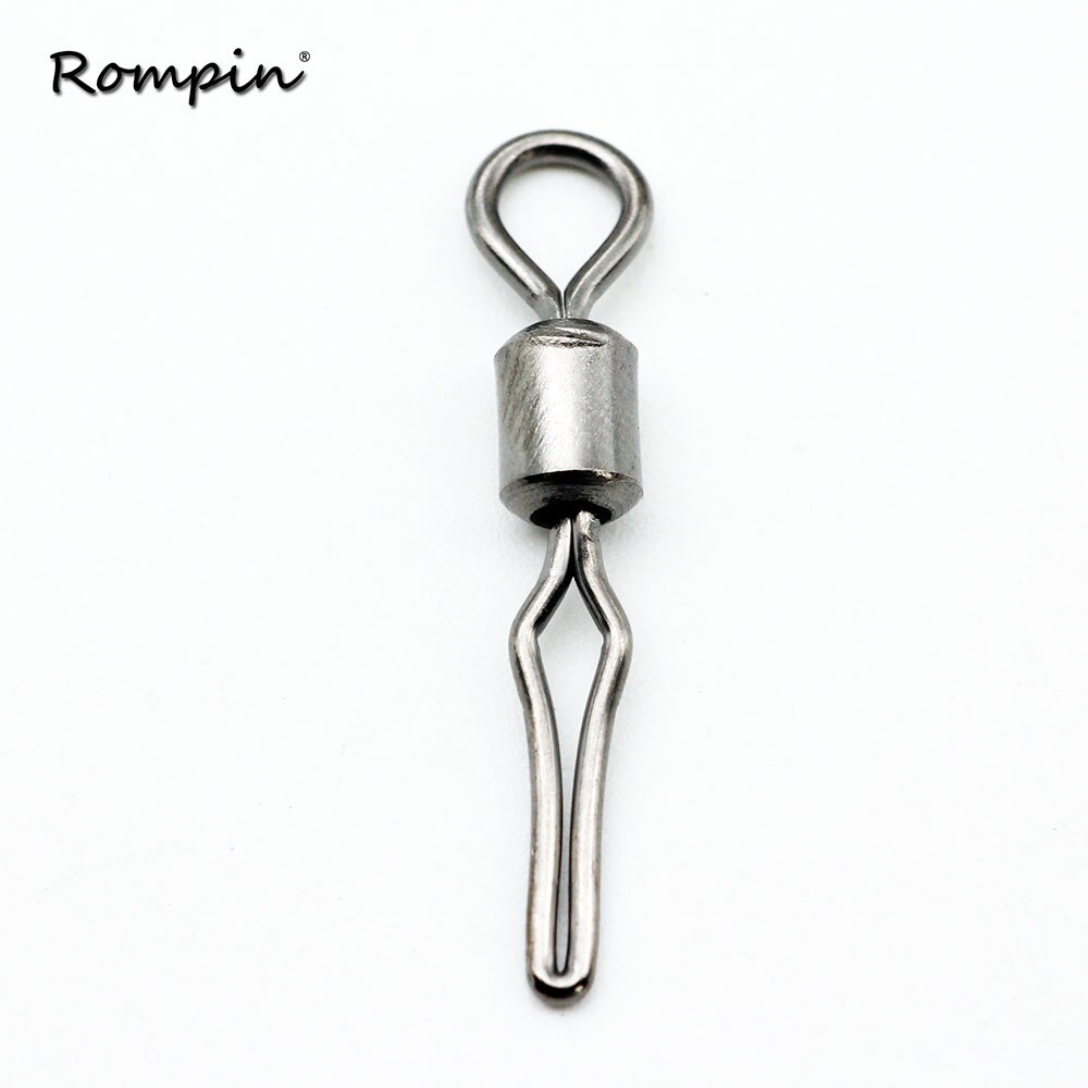 Snap Crap Rompin 50pcs/bag Swivel side line clip fishing tac... – Grandado