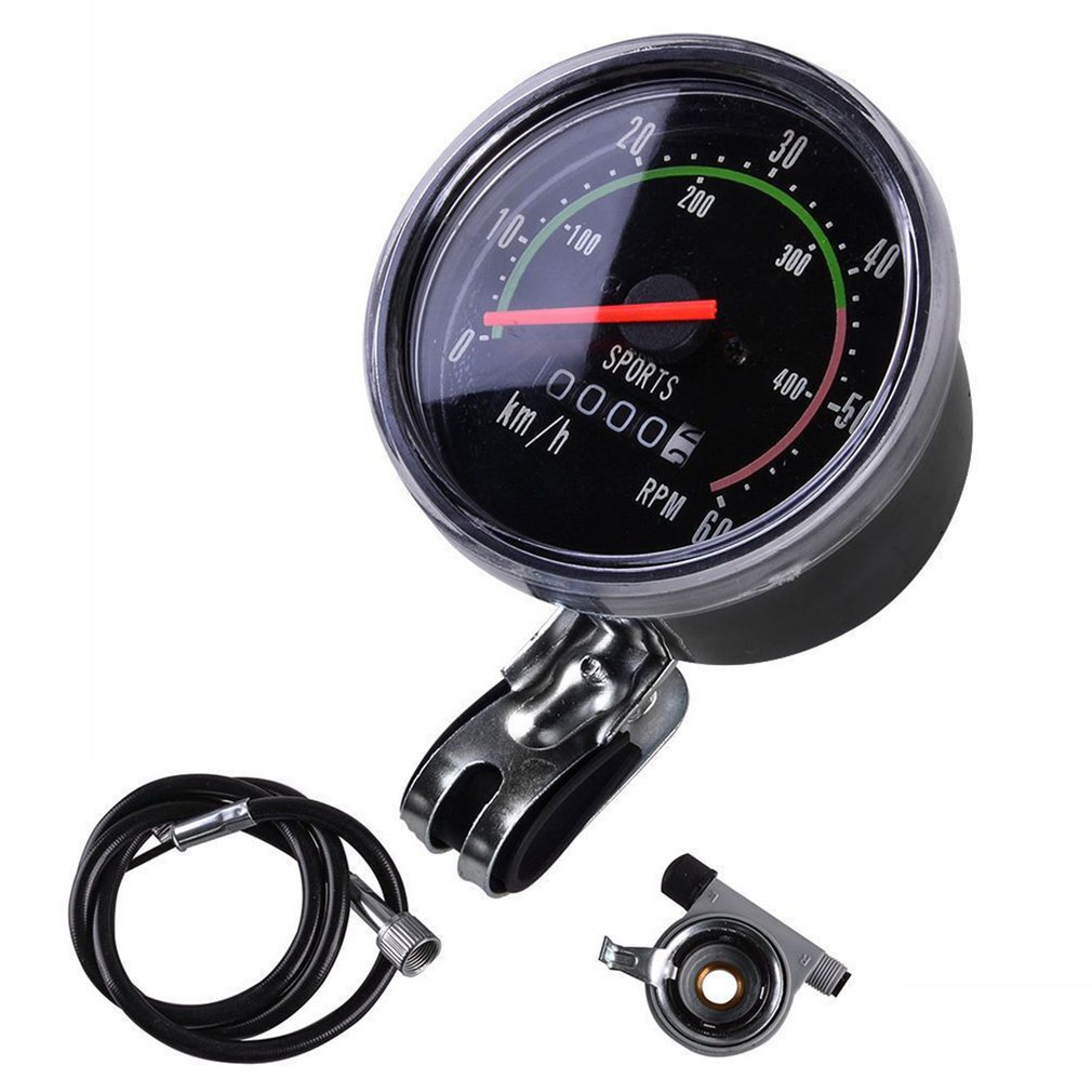 Berg Straße Fahrrad Computer Jahrgang Fahrrad/Fahrrad Tachometer/Analog Klassische Mechanische Kilometerzähler Fahrrad Zubehör: Ursprünglich Titel