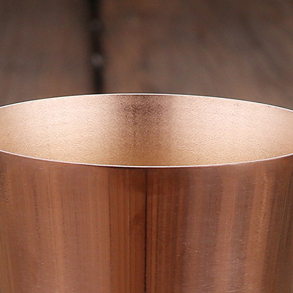 Nordic Style Copper-plated Golden Vase Stainless Steel Decorative Water Cup Flower Holder Vase Home Restaurant Decor