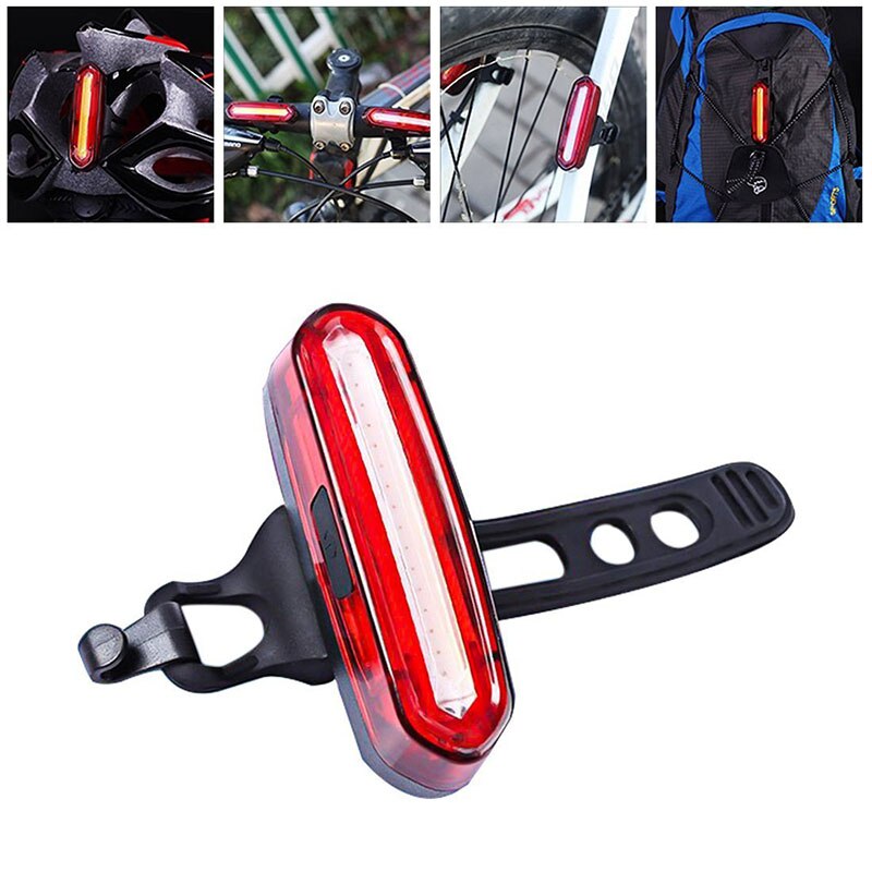 120Lumen Fiets Licht Fietsen Led Achterlicht Usb Oplaadbare Waterdichte Mtb Racefiets Achterlicht Back Lamp