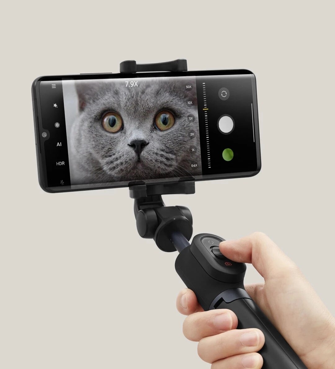 Xiaomi – trépied pour Selfie Mi Zoom, bâton avec télécommande Bluetooth, monopode pliable et extensible pour iOS et Android