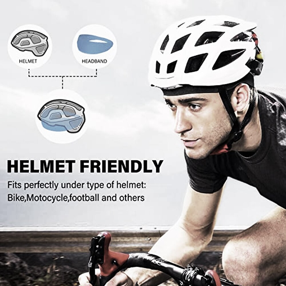 Cintas de Pelo para entrenamiento al aire libre para hombre, cintas para el pelo para deportes, Fitness, Yoga, correr, elásticas, antideslizantes para interior, Unisex, 1 Uds.