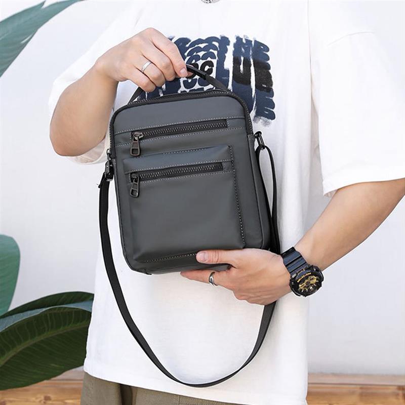 Outdoor Mannen Sling Bag Mode Casual Crossbody Schoudertassen Voor Werk Business Nylon Mannen Reistassen Met Verstelbare Riem