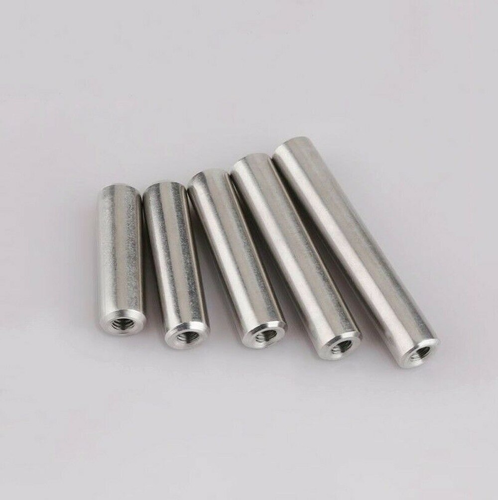 M6 304 stainless steel internal thread cylindrical pin / positioning pin outer diameter 10/12