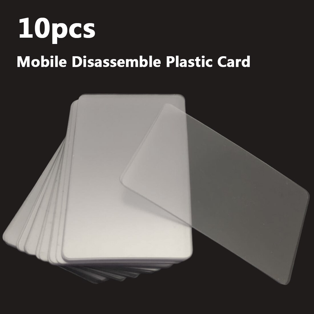 Hand Tool Set 10pcs Plastic Card Pry Opening Scraper for iPhone iPad Tablet for Samsung Mobile Phone Glued Screen Repair Tool