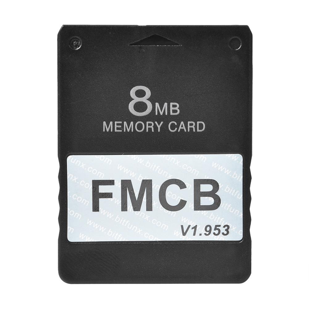 Memory Card High Speed Game Memory Card For PS2 PlayStation 2 Free McBoot FMCB Free McBoot Card V1.953 Game Boot Memory Card: Default Title