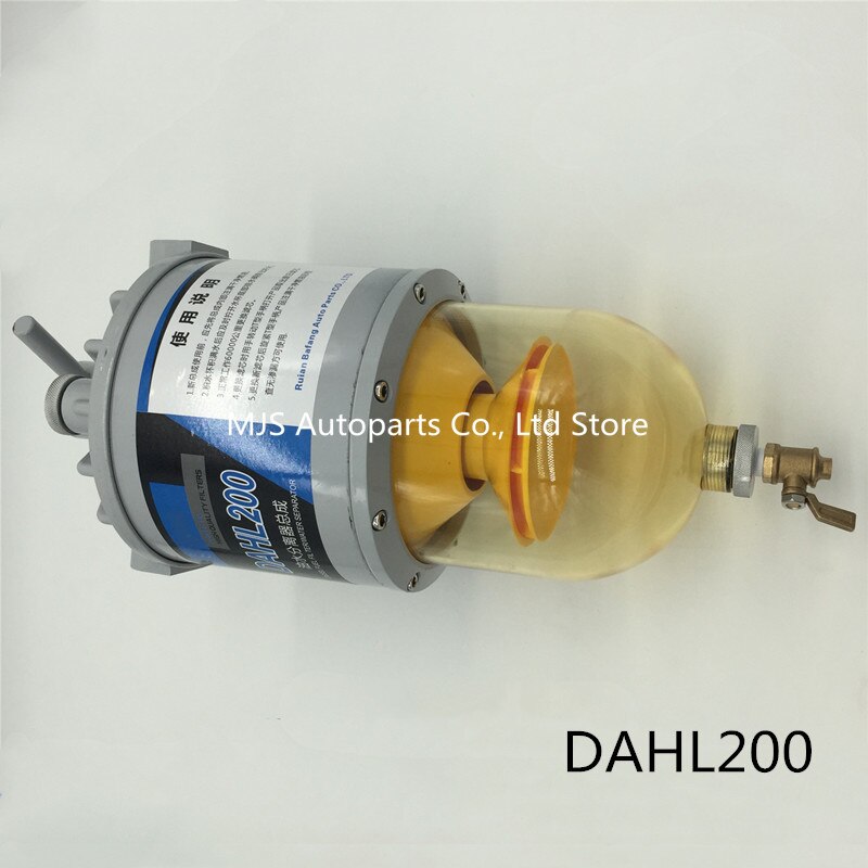 DAHL65 DAHL100 DAHL200 Fuel Filter Assembly For Boats 11030808152 FCO-2106 W30 Water Separator Bowl Diesel Generator Assembly