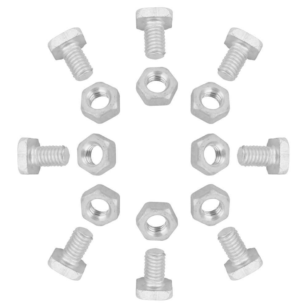 Greenhouse Nuts Bolts Set 50pcs Aluminium Nuts + 5... – Grandado