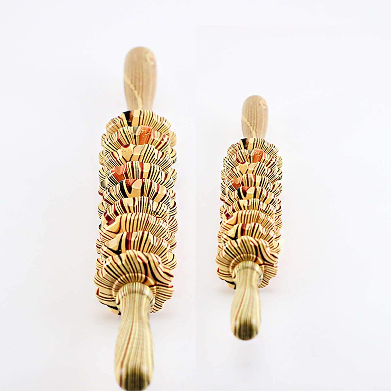 Wooden Massager Handheld Roller Trigger Point Massager Stick Wooden Massager,Body Therapy Massager, Muscle Belly Relief Tool