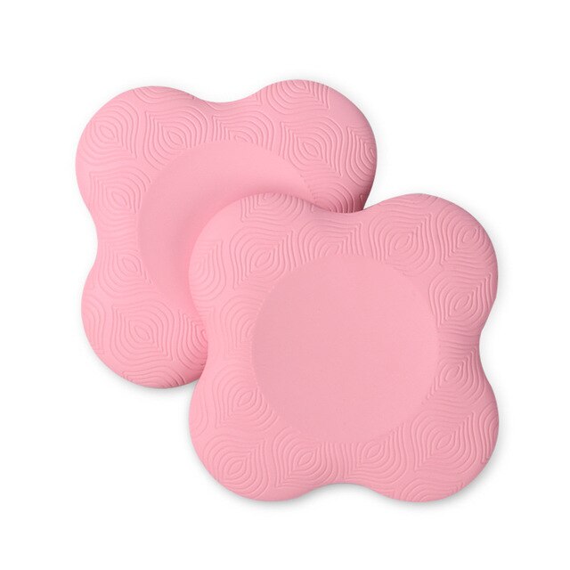 Yoga Knie Mat Pilates Balance Oefening Pad Extra Dikke Kussen Beschermt Pols Ellebogen En Hoofd Sport Set Knielen Matten: 1pair pink