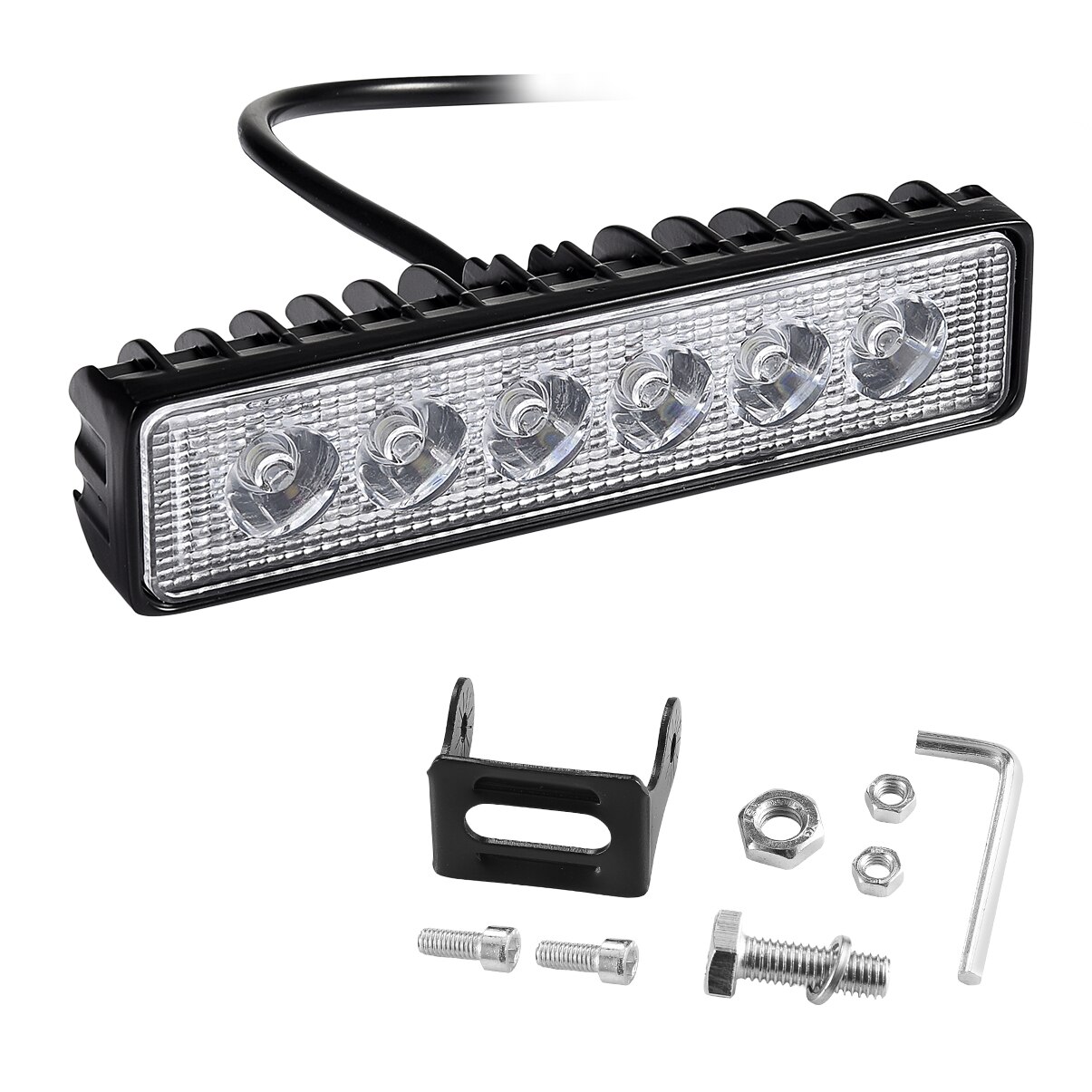 LEDGLE 30 w LED Auto Licht Compact Werk Licht Stofdicht Off-road LED Licht Helder Rijden Licht voor Verschillende voertuigen Waterdicht: Groen