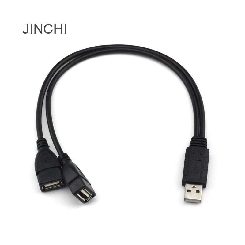 JINCHI USB2.0 data charging cable one two usb line USB one two two HUB expansion adapter cable
