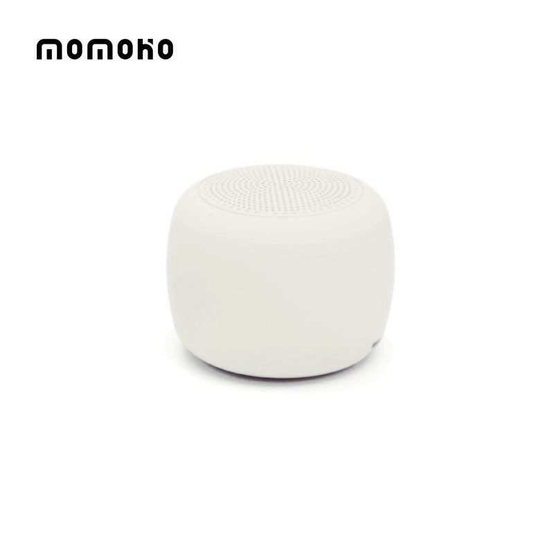 Mini Draagbare Subwoofer Bluetooth Speaker: WHITE