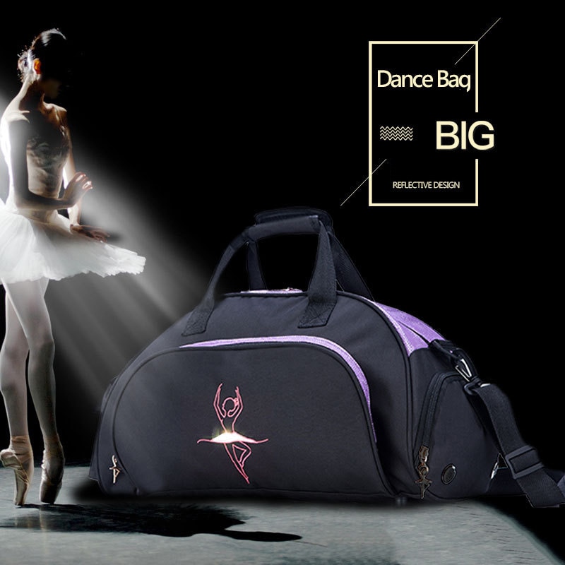 Dans Meisje Sporttas Vrouwen Yoga Mat Zakken Voor Fitness Training Sport Handtas Schouder Tas Gymtas Sporttas Dansen Sporttas XA769WA