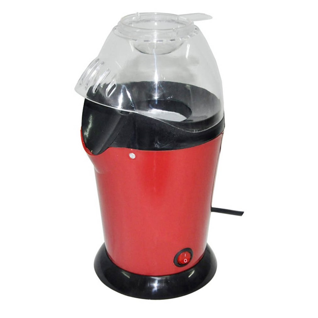 Popcorn maskine luft popcorn maker bred kaliber med kop mini elektrisk majsmaskine eu hjem: Default Title