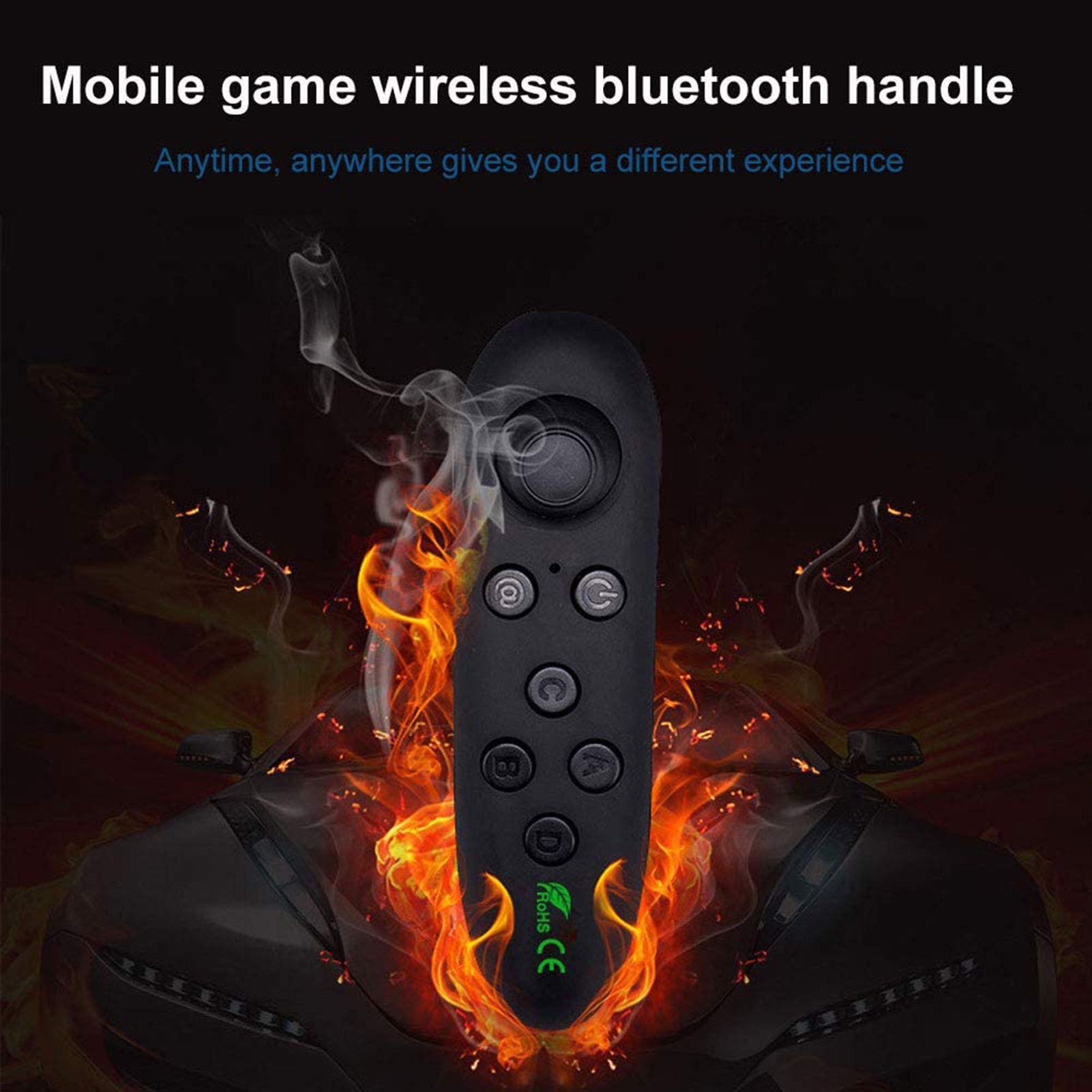 Wireless Bluetooth Gamepad Update VR Remote Controller For Android Joystick Game Pad Control For 3D Glasses VR