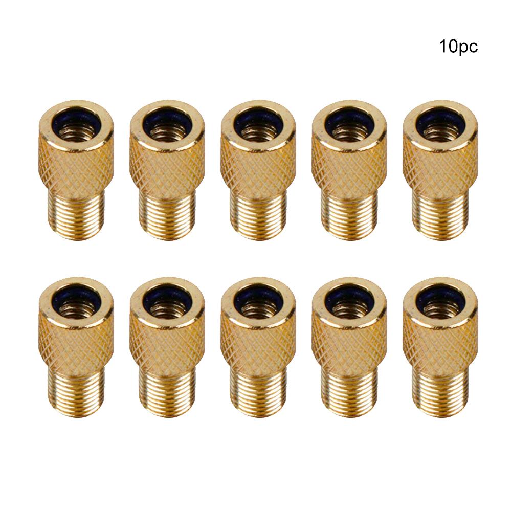 10 stücke Durcheinander Ventil Adapter Pumpe Fahrrad Konvertieren presta Schrader Konverter MTB Rennrad Pumpe Stecker Fahrrad Zubehör