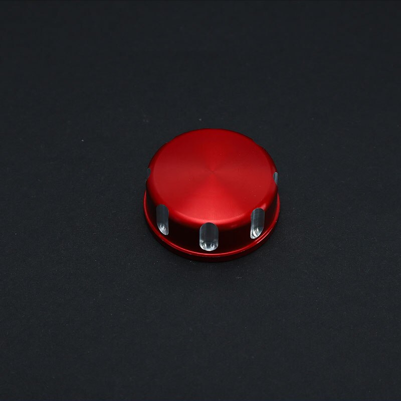 Motorcycle Plastic Water Coolant Reservoir Tank CNC Caps KLX 250 KLX250Coolant Reservoir Tank Radiator Overflow for Kawasaki: Red Cap