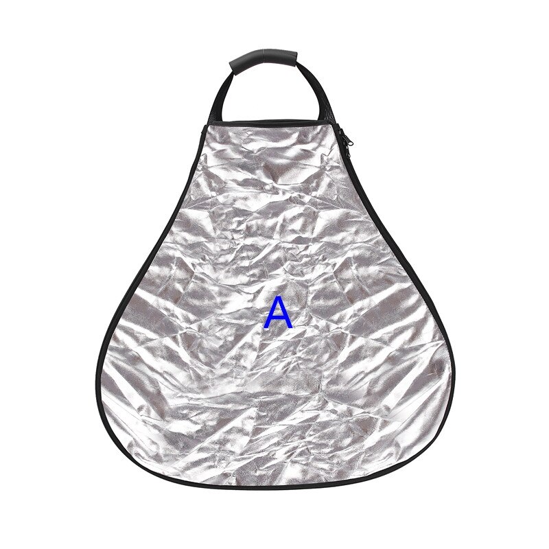 CY Free Ship 80cm 5 in 1 Triangle Portable Collapsible Light Photography Reflector with the handle for Studio Multi Photo Disc