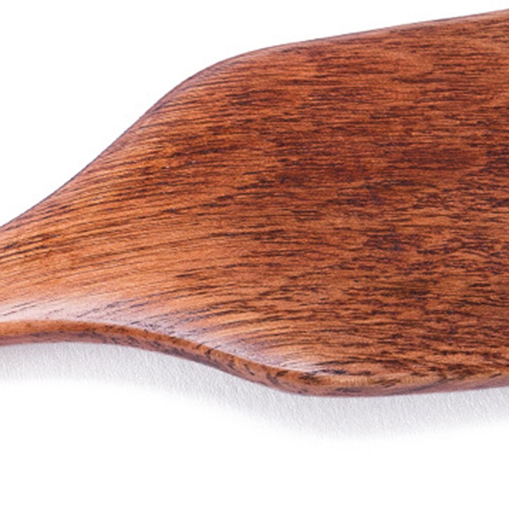 1PC ekologiczne gospodarstwo domowe praktyczne bezpieczne łopatka kuchenna z litego drewna naczynia kuchenne