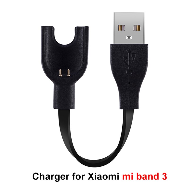 Laddare för xiaomi mi band 3 4 2 för mi band 4 laddare utbyte usb laddningsadapter kabel för xiaomi miband 3 smart band: För mi band 3
