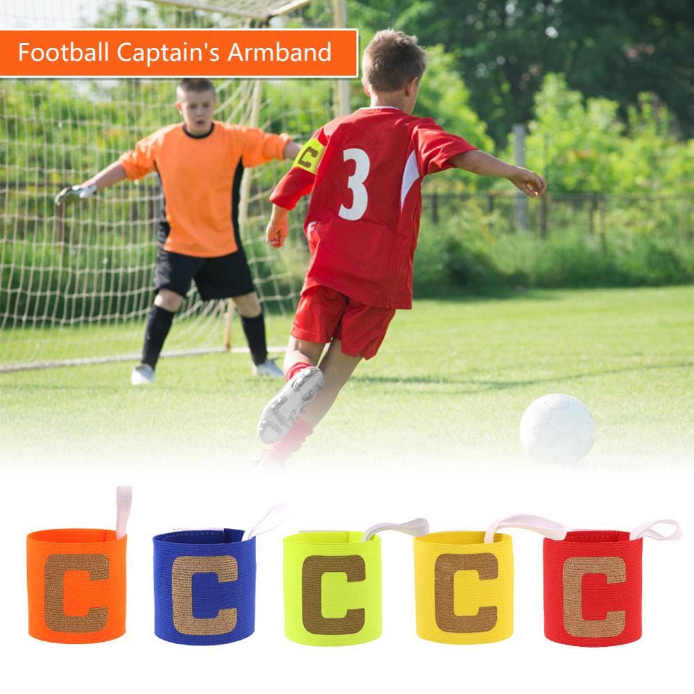 Durable Armband Multi-function Delicate Texture Kids Adjustable Soccer Football Captain Arm Band Leader Competition Armband