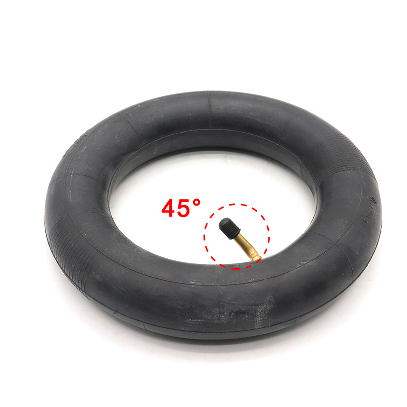 10X3.0 Binnenste En Buitenste Band 10*3.0 Stad/Off Road Band Voor Kugoo M4 Pro Elektrische scooter Karts Atv Quad Speedway Tyre: inner tube 45 angle