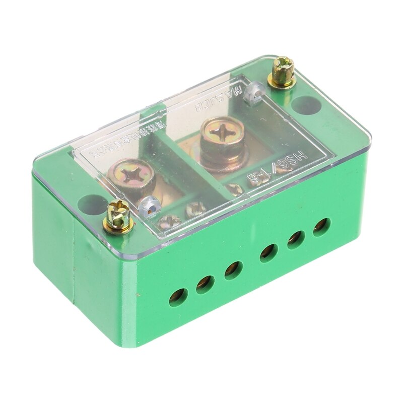 Single Phase 2IN 4/6/812OUT Wire Terminal Box Household Distribution Box Case: 6