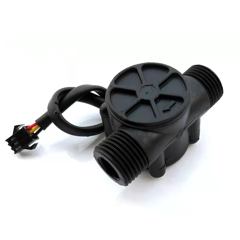 DC4.5~24V YF-S201 G1/2&quot;1-30L/min Hall Water Sea Plastic Flow Sensor Meter NPN Signal