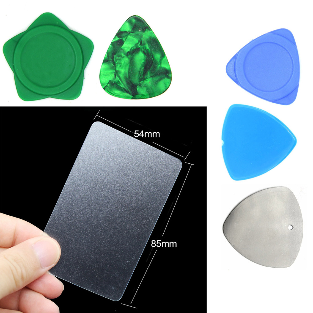 SANHOOII DIY Yourself 1pcs Triangle Picks Mobile Phone Repair Tools Kit Opening Pry Tool Set Tablet PC Plastic Card Hand Tools