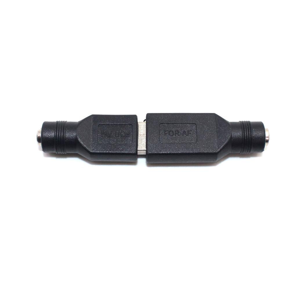 Female Jack To USB 2.0 Male Plug / Female Jack 5V DC Power Plugs Connector Adapter Laptop 5.5*2.1mm Black Color